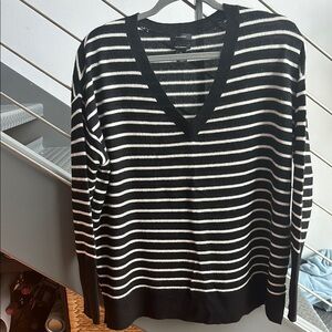 Halogen V Neck Sweater Cashmere